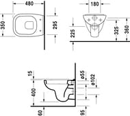   DURAVIT D-CODE 350480355 22110900002     0067390000