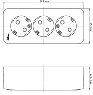  Systeme Electric BLANCA / 3-   . 16, 250,  BLNRA010317