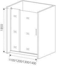   GOOD DOOR BAS PANDORA WTW-140-C-CH (140185) ,  / 