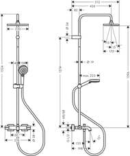   Hansgrohe Vernis Shape 26098000 1jet   , EcoSmart, /., 