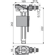    ALCAPLAST A150-1/2"  