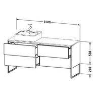     Duravit XSquare 1600538548 , 4 ,   XS4924L2222