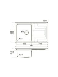  Omoikiri MIZU 78-1 (780480210)  , , . 4973730