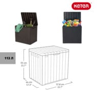  KETER CITY STORAGE BOX 113 L (57,84455), 113 , 