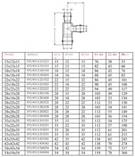   VALTEC 15x12x15, .  VTi.931.I.151215