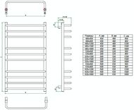 GROTA ECO FORTE  "" 530x1200  , ./. . D-1/2"