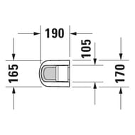  Duravit No.1  08584400002