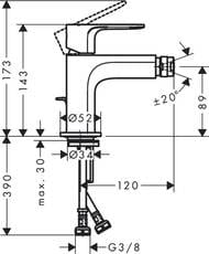    Hansgrohe Rebris S 72212670 , . ,  