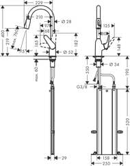  Hansgrohe Focus M42   220      71820800