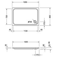   Duravit D-Code 1200800    720113000000001