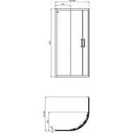   Ideal Standard CONNECT 2 Quadrant (100010001950) , ./ K9252V3