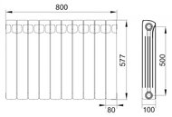   Rifar Monolit Ventil MVL 500   , 8 , 1568 , 