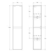   BelBagno KRAFT 1600330300 , Cemento Grigio KRAFT-1600-2A-SC-CG-R