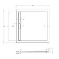   CEZARES (1000100030)  , ,  TRAY-AS-A-100-30-W