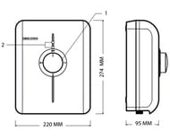   Stiebel Eltron DDH 8 (22027495) 8, . 220, .  .