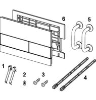   TECE Square II,  , ,  PVD ,  9.240.839