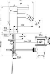 Ideal Standard CERALINE    BC197AA   