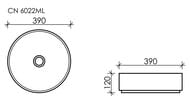   Ceramicanova Element 390390120 , :   CN6022ML