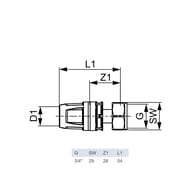   TECElogo 16  3/4",   ,  8733202