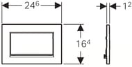 GEBERIT Sigma30  ,  ,  /   115.893.KX.1