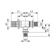  TECEflex 25x25x16 90 , .760527