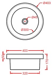  ArtCeram Fuori Scala 400400 /,   TFL032 05;00