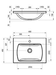  RAVAK CLASSIC II 600   ,  , :  70508059