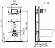 Ideal Standard  ProSys +  TESI AquaBlade  +   T3868V1