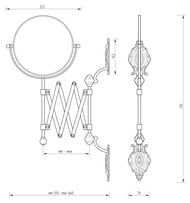 Migliore Elisabetta    d18xh40x60  (3X),  ML.ELB-60.119.DO