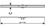    GEBERIT CleanLine 20, 30-130 c,  / .  154.451.KS.1