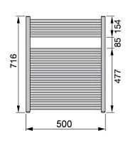   Zehnder Toga TE-070-050/RACY-C ,  M0557 Black Matt