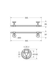  ART&MAX Bohemia 65  :  AM-E-4224-Br