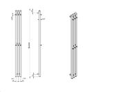 GROTA CORSA   80x900 RAL9016 