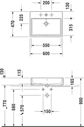  Duravit Vero Air 600470 .., ., 1 .  .,   23526000001