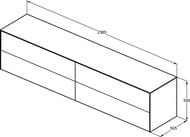    Ideal Standard CONCA (2385x505x550) 4 , ,   T4338Y3