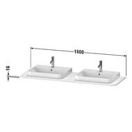  Duravit Happy D.2 Plus 160055016 2 ,   HP032HB6969