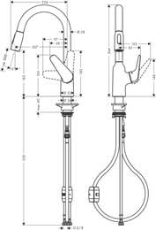  Hansgrohe Focus M42   180      71801800