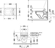   DURAVIT DuraStyle 376620345  - SensoWash 2537590000