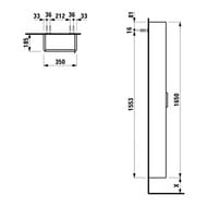  Laufen BASE 402641 (350x185x1650)   ,  