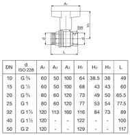   Oventrop Optibal 3/4" DN20 , 16 , ., . 1077306