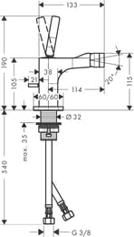  Axor Citterio E 36120000   114, ,   , 