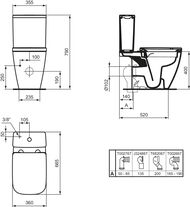 - Ideal Standard i life B 360665790 ,  ,  T461201