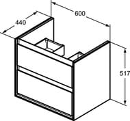   Ideal Standard CONNECT AIR 600517440 2 ,      E0818EQ