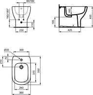   Ideal Standard TESI 360550400 ,   T3540V1