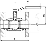      1122 BREEZE DN80/65 PN16 L210