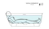   Salini Sofia Corner R 102524MRH 1700850590  S-Stone,  RAL 1/2