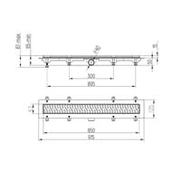   Paini Harmony L=850  D40,  ,  , CH850HN