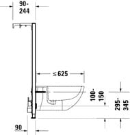  Duravit DuraSystem 5001148244   WD4002000000