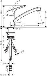  Hansgrohe Logis M31    ,  .   71831000