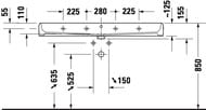   Duravit Qatego 1200470125 , .  , :  2382120000